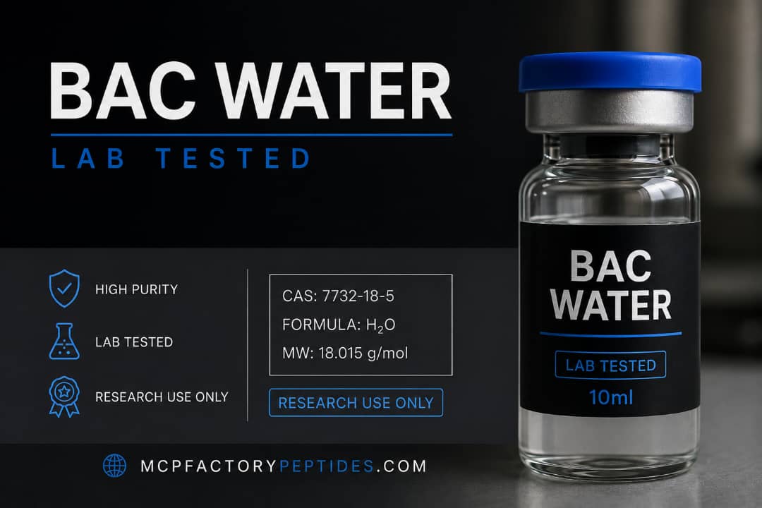 Certificate of Analysis - Bac Water