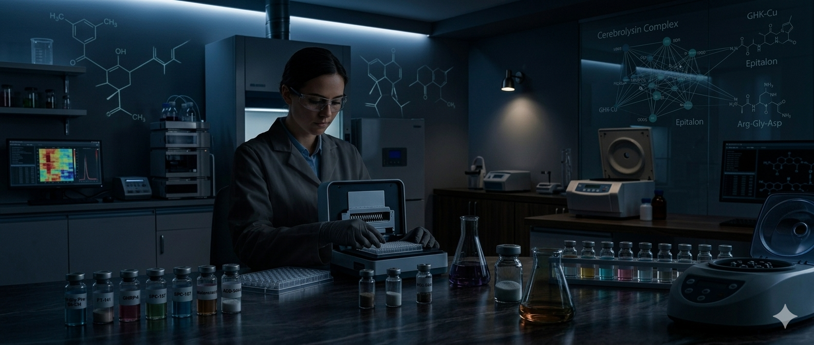 Laboratory methodology | MCP Factory Peptides | mcpfactorypeptides.com